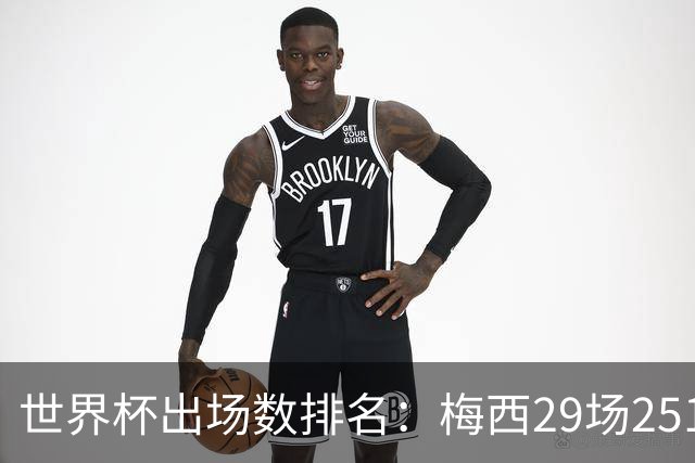 世界杯出场数排名：梅西29场2515分钟第一，C罗26场2115分钟第二