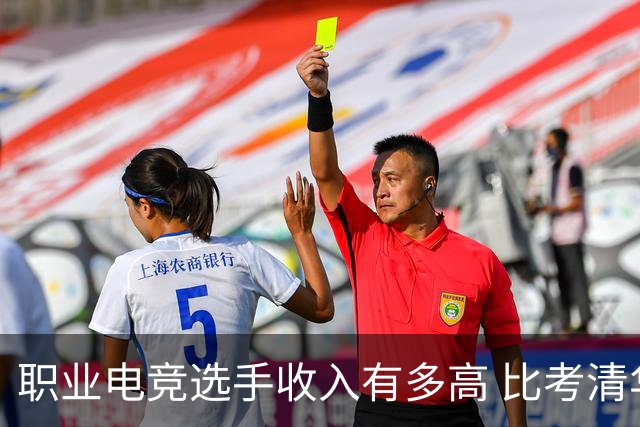 职业电竞选手收入有多高 比考清华北大还难