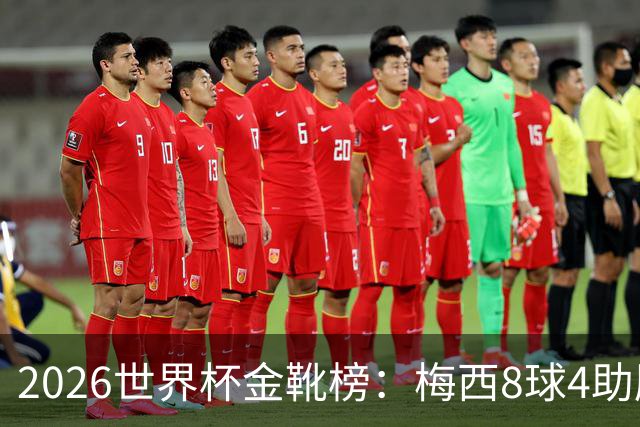 2026世界杯金靴榜：梅西8球4助压姆巴佩，凯恩贝林厄姆6球并列第四追击